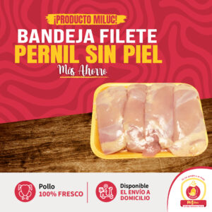 Bandeja filete de pernil sin piel