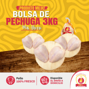 Pechuga 3 kilos