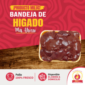 Bandeja de hígados