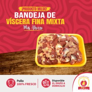 Bandeja de víscera fina mixta