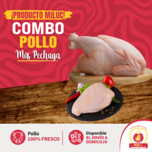 Combo promoción pollo + pechuga