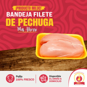 Bandeja filete de pechuga