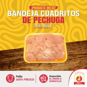 Cuadritos de pechuga