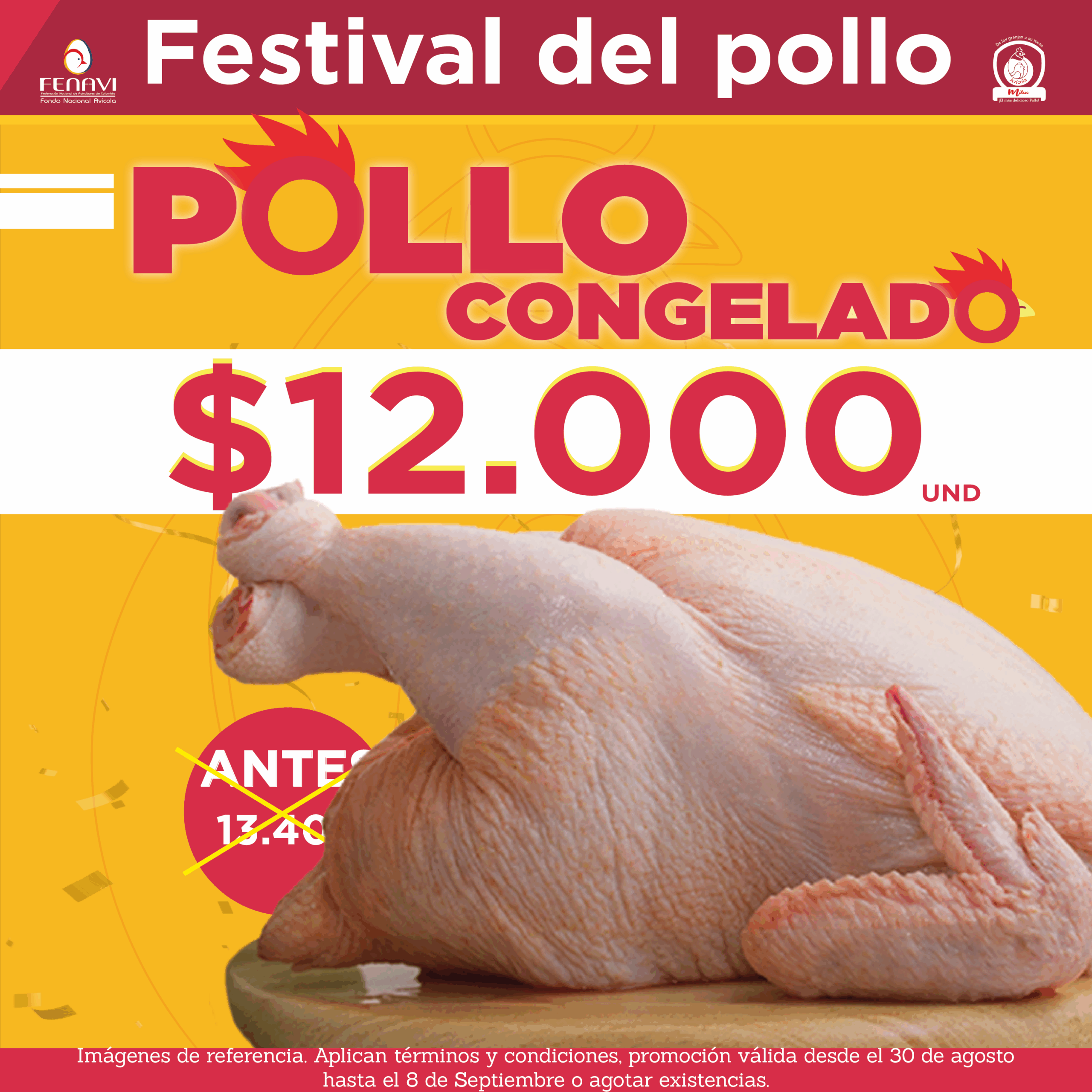Pollo Congelado Mes Miluc